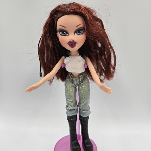 Bratz Treasures Roxxi Pirate Doll Original Pants & Boots MGA 2005 Y2K EUC - Picture 3 of 9